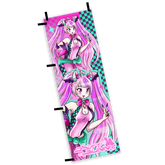 Drift Bunny Nobori Flag - Drifter Ironmouse